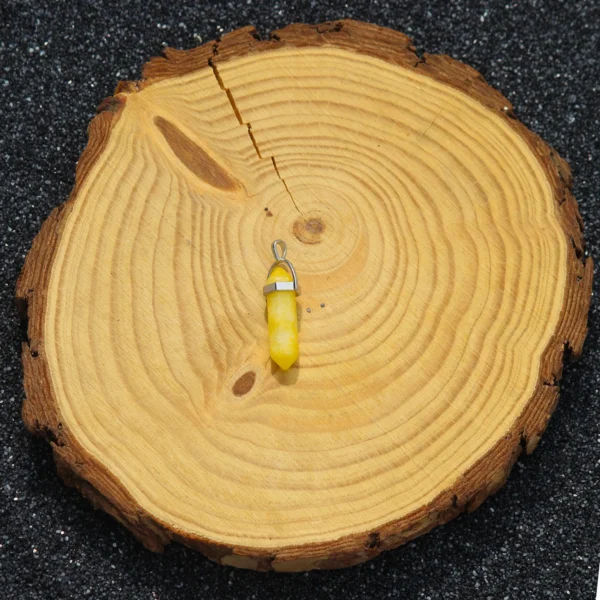 Yellow Jade Pendant