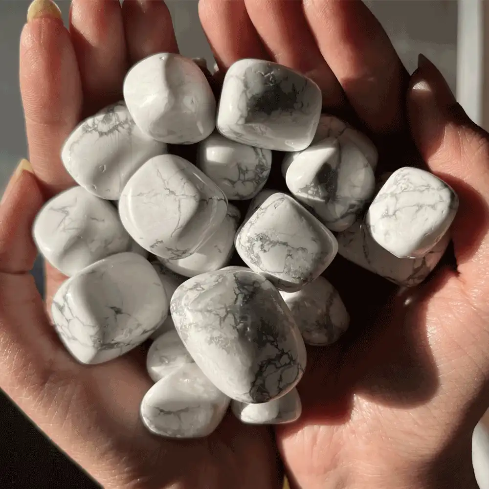 Howlite Tumble Stones