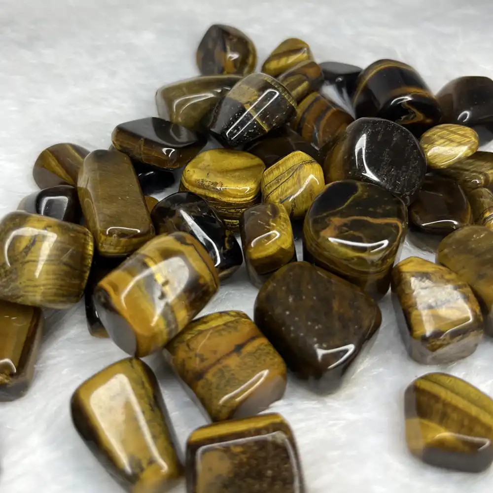 Tiger Eye Tumble Stones