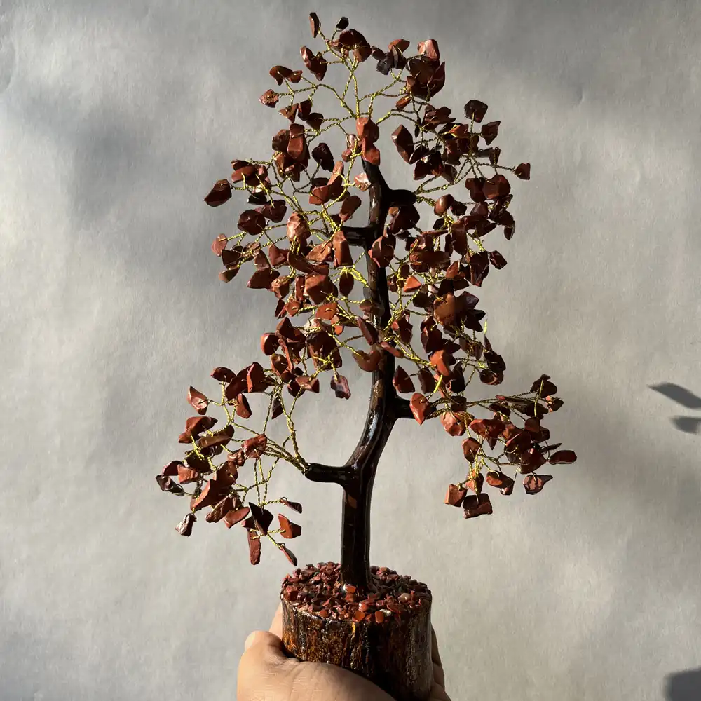 Red Jasper Crystal Tree