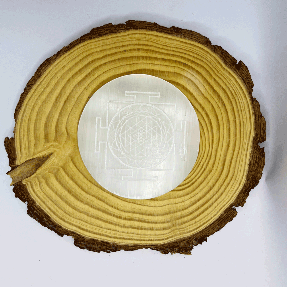 Selenite Crystal Charging Plate