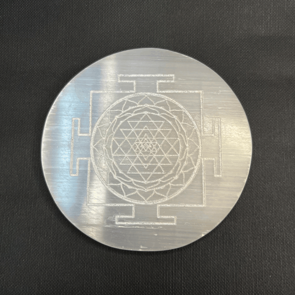 Selenite Crystal Charging Plate